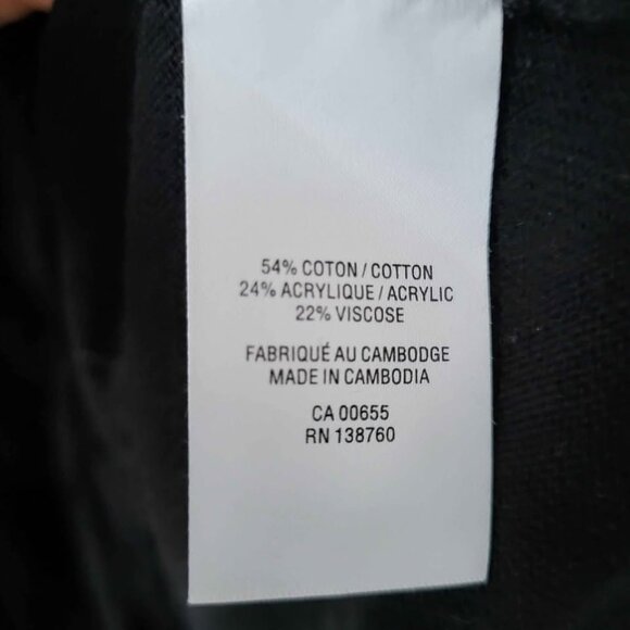 Black Cardigan Sweater sz M - Picture 5 of 5